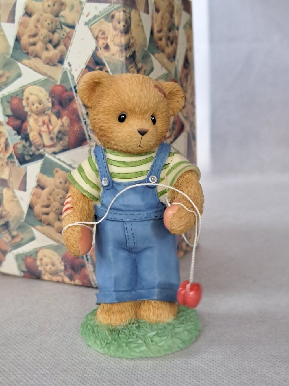 Cherished Teddies Calvin "Life Is Filled With Ups and Downs Figurine #706965